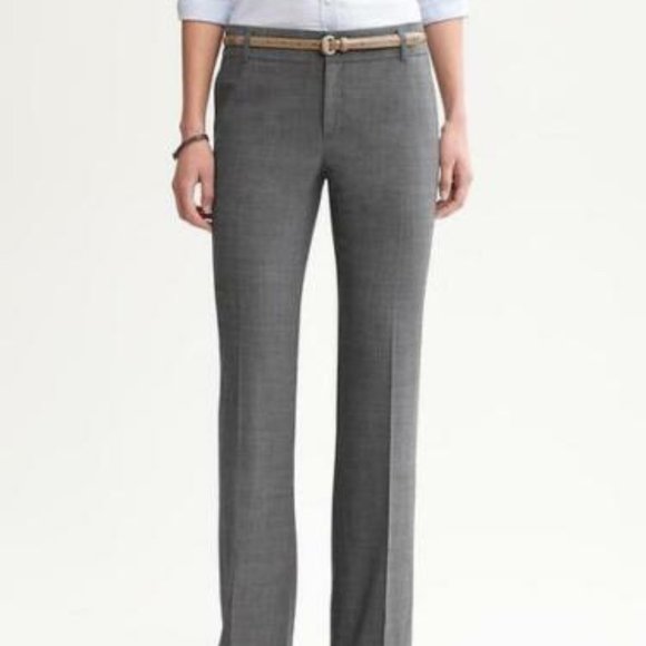 NWT Banana Republic Martin Fit Lined Pants 0S